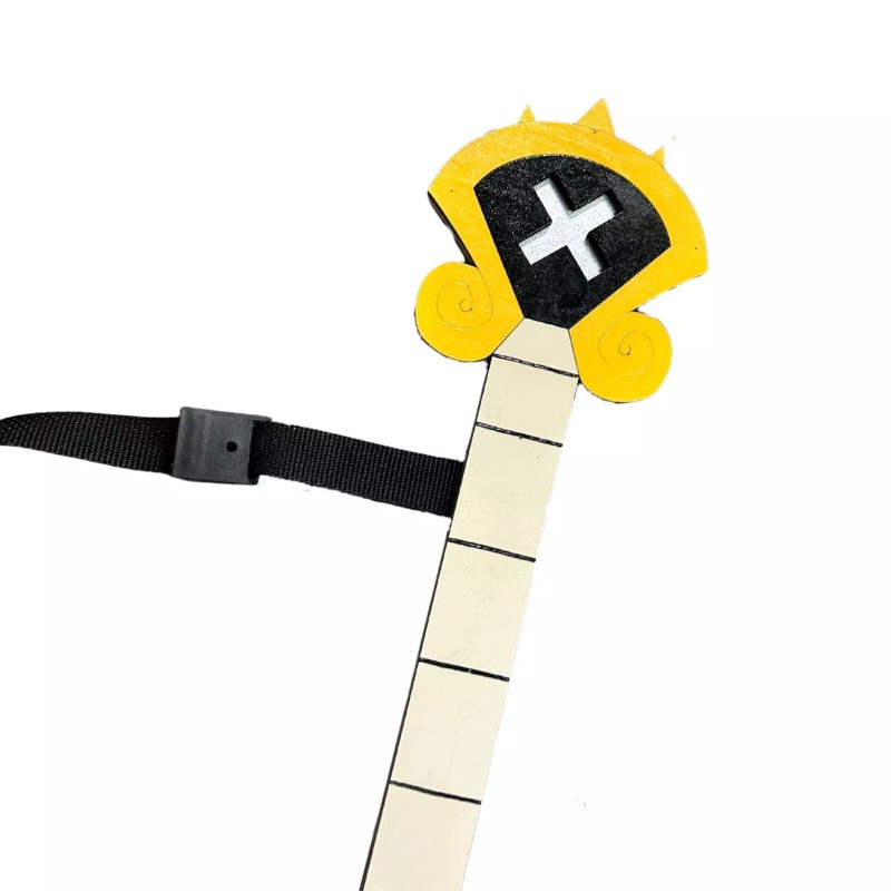 AllTru2U Hazbin Hotel Adam's Guitar | Wooden Cosplay Prop |