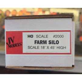 JV Models 2000 HO Scale Farm Silo Kit