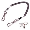 Good-L Coil Key Chain 320 (Reinforced Wire), Black