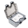 Outdoor Power Outlet, 110V 15A Double Outlet Plug IP66 Outdoor