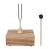 Tuning Fork, 512HZ Tuning Forks with Wooden Resonator Box &