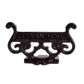 Lehman's Cast Aluminum Boot Scraper, Vintage Style Scroll Design to Place Outside your Door, Clean your Boots