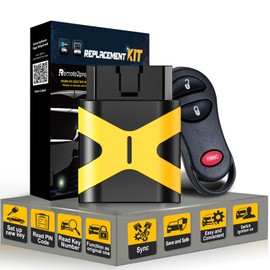 Remote2program Keyless Entry Car Remote Control 315Mhz Replacement for 2001-2003 Dodge Caravan with FCC: GQ43VT17T (GQ43VT17T/3 BTN DIY Programming Kit)