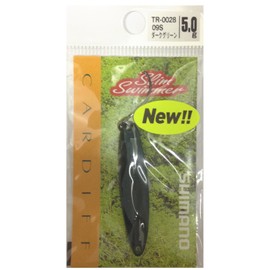Shimano TR-0028 09S Cardiff Area Spoon, Slim Swimmer, 0.2 oz (5.0 g), Dark Green 713834