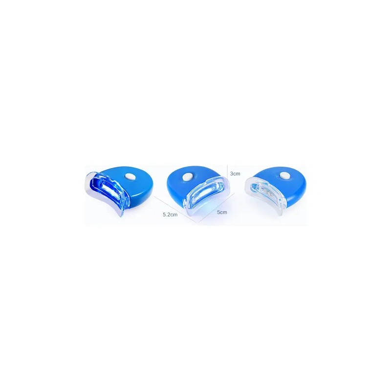 Blanqueador De Dientes Con Luz Led Compacto Y Reutilizable