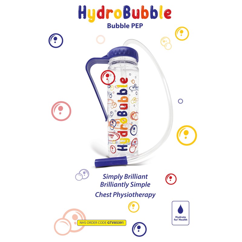 HydroBubble - Bubble PEP Chest Physiotherapy