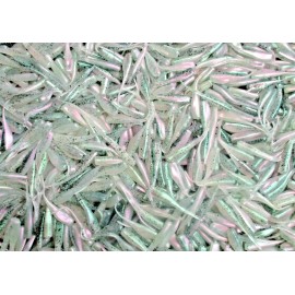 ALL AMERICAN Tournament Quality Soft Plastic Baits 50ct RAINBOW TROUT MIX 2" STINGER SHAD Grubs Crappie Fishing Lures Trout Panfish