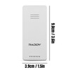 Raddy R8 Indoor Outdoor Wireless Remote Sensor, for WF-50 Home
