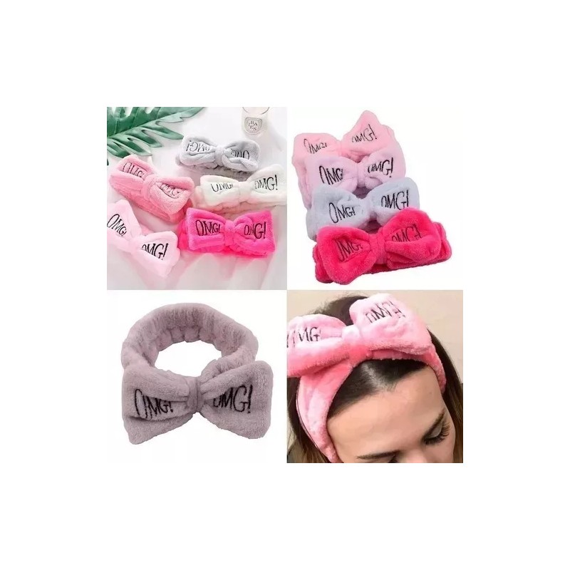 Molin Diadema Moño De Cabello Elastica 2 Piezas