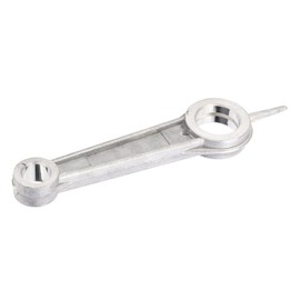 Cast Aluminum Connecting Rod Pump Accessories Air Compressor Connecting Rod with Sandblasted CT6 Grade Tolerance Standard Size Material for Air Pump