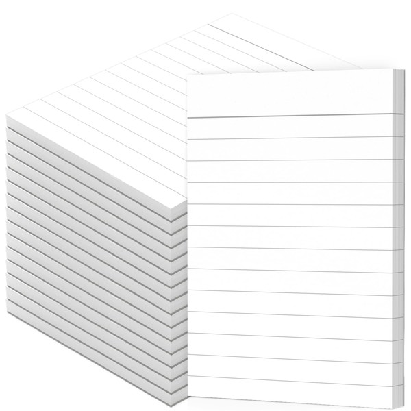 Fantastino A7 Ruled Notepad - Pack of 16 Value Pack,