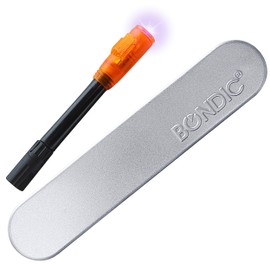 Bondic UV Glue Kit, Fly Fishing Repair Tool for Flies, Super Glue, Fly Tying Kit, UV Liquid Plastic Welder, Fishing Tools & Accessory (LED Light & Liquid Cartridge in a Tin Case)