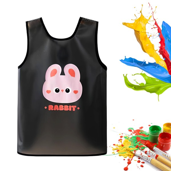 Naapesi Kids Sleeveless Apron - Adjustable Waterproof Oil-Proof Apron, Crew