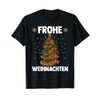 Merry Christmas Pizza Christmas Tree T-Shirt, black