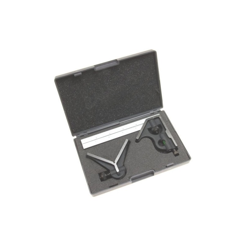 iGaging Combination Square Premium 3-Piece 6" 4R Center Head
