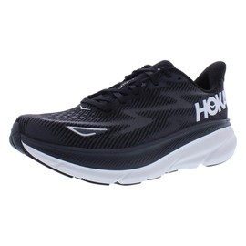 HOKA ONE ONE Clifton 9 Mens Shoes Size 9.5, Color: Black/White