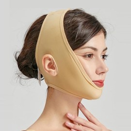 Women's skin color sticky type V-line lifting band - Skin / 여성 스킨색상 찍찍이타입 브이라인 리프팅 밴드 - 스킨