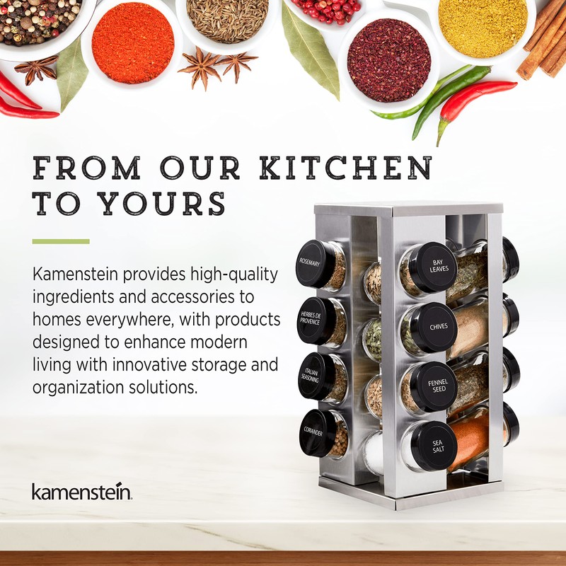 Kamenstein Bring The Heat 2 Piece Camping Spice Set with