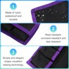 PATIKIL Camera Battery Pouch Cases, 4 Pocket Nylon DSLR Battery