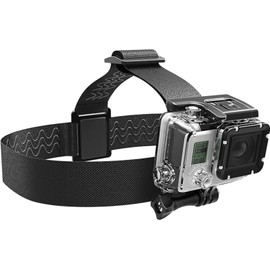 REFLEX CAMERA Head Strap Action Camera Mount Compatible with GoPro Hero 13/12/11/10/9/8/7/6/5/4/3 & DJI Osmo Action Cameras. Adjustable Head Strap a Perfect Head Mount for your GoPro Action Camera