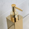 BGL Soap Dispenser Square Lotion Soap Dispenser, 304 Stainless Steel