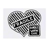 'Fragile' Temporary Tattoo - Water Resistant, Skin-Safe, Non-Toxic Transfer (TO00019614)