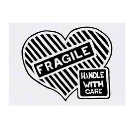 'Fragile' Temporary Tattoo - Water Resistant, Skin-Safe, Non-Toxic Transfer (TO00019614)