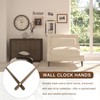 sourcing map 5 Set Wooden Clock Hands Only,Walnut Wood Clock
