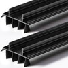 2Pcs 36" Long Door Bottom Replacement, Under Door Seal with