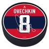 Washington Capitals A. Ovechkin Souvenir Player Puck with Replica Signature