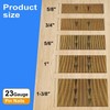 SimCos 23 Gauge Pinner Nails (5/8",3/4",5/6",1",1-3/8") assorted 5 sizes' Headless