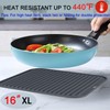 Tonbbow Extra Large Silicone Trivets for Hot Pots and Pans