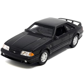 DCD 1993 Ford Mustang SVT Cobra Black Maisto's Series 1/24 Diecast Model Car Special Edition