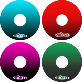 Lil Sucker Colour Fade Suction Ringss | Suction Cup Holder Anti-Spill Can Drink Support for Boats, Trucks, ATVs | Secure Your Drinks and Prevent Spills with Our Non Slip Coaster 4 Pack