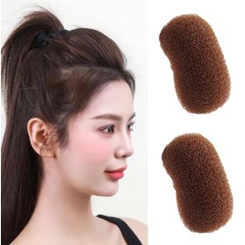 2pcs Hair Base Sponge Volume Bump Inserts Hair Bases,Hair Pads Hair Styling Clip Hair Accessories,Puff Hair Head Cushion Hair Styling Tools for Women Girls