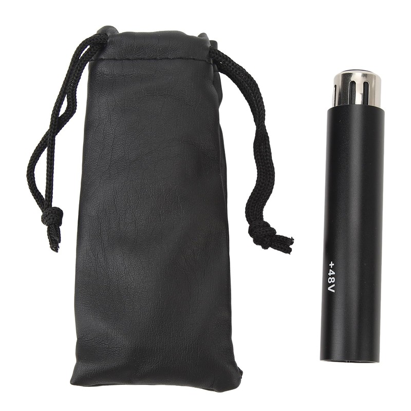 Mic Preamp with 28dB Gain, Compact Dynamic Microphone Booster with