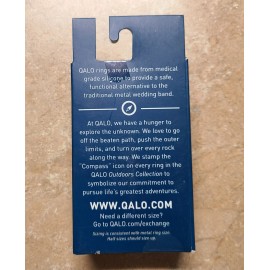 QALO Men's Silicone Ring, Camouflage Size 12