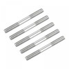 sourcing map Double Ended Stud Screws (M8 Thread 80mm Length)
