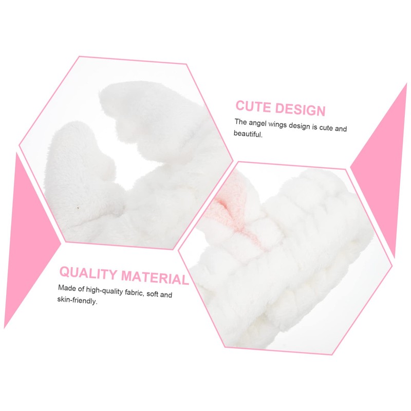 Healvian 4pcs Makeup Headband Hair Bands for Spa Face Wash