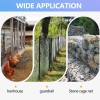 Chicken Wire Fencing Mesh Outdoor Anti-Rust Hexagonal Galvanized Mesh, Garden