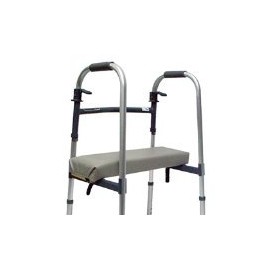 Kinsman Enterprises 81095 Walker Rest Seat, Foam Padded with Vinyl Cover, 2-3/4" Height, 8" Width, 24" Length