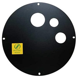 Zoeller 17-0190, 18" Steel Basin Cover, Split Style, 2" Vent, 2" Discharge
