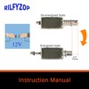 Rilfyzop Industrial Grade Open Frame Actuator Linear Miniature Push-Pull Rectangular