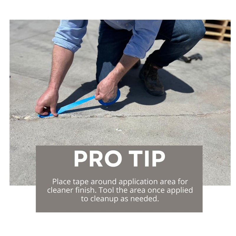 Akona Concrete Repair Tube - Liquid Crack Filler, Repair Cement,