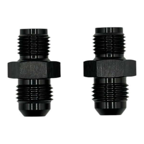 DARK ELEMENT SUPPLY 6AN TO 1/2"-20 INVERTED FLARE FITTING -