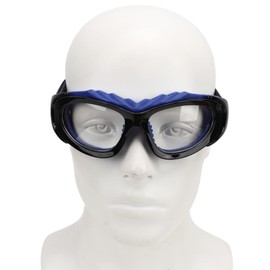 Alomejor Sports Glasses Basketball Football Football Golf Glasses Sports Safety Glasses for Men Women (Black Blue)