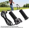 1 Pair Handlebar Throttle Grip Universal LED Display Wire Twist