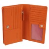 Golunski Leather Ladies Purse/Wallet RFID Protected - Orange