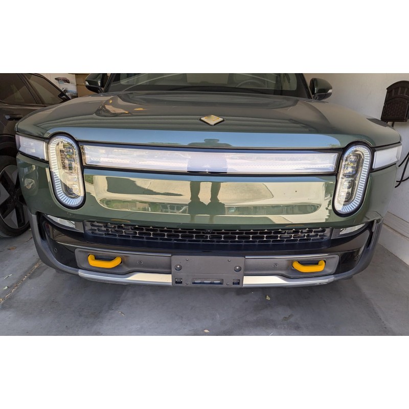 Silicone Tow Hook Covers Protector Against Scratches for Rivian R1T