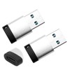 USB C to USB Adapter, 2 Pack Type C Male
